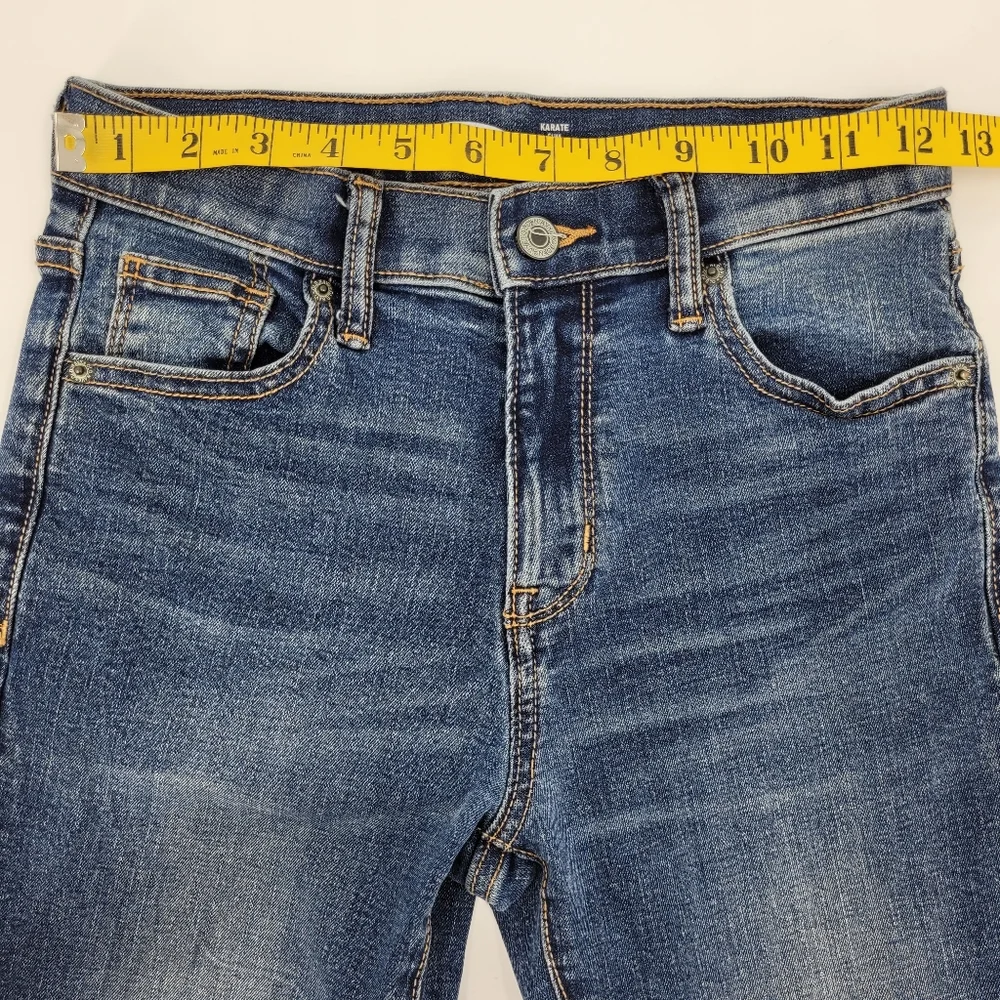 Old Navy Jeans Size 14 Slim Karate Built-in Flex Med Dark Wash Stretch Denim